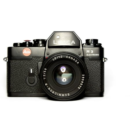 Canvas Print Camera Leica Vintage Recording Lens Film Analog Stretched Canvas 10 x (Best Vintage Leica Lenses)