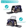 thumbnail image 5 of Halloween Ghost Premium Fabric Pet Bag - Durable 900D Oxford Cloth, Sherpa Base, and Nylon Webbing - Size: 17x10x11.8in, Ideal for Travel and Outdoor Adventures!, 5 of 7