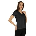 thumbnail image 2 of Inkmeso Womens Short Sleeve V-Neck Shirts Casual Regular Fit Tee T-Shirt Basic Tops, 2 of 7