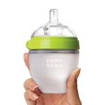 thumbnail image 2 of Comotomo Natural Feel Silicone Bottle - 5 Ounce - Green, 2 of 3