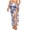 Blue Palm Tree, variant on Hippy Flowers Sarong Cover Up Print Women Beach Wrap Shrink-Resistant Print Long Swimsuit Cover Ups Sun Protection Coverups for Bathing Suits