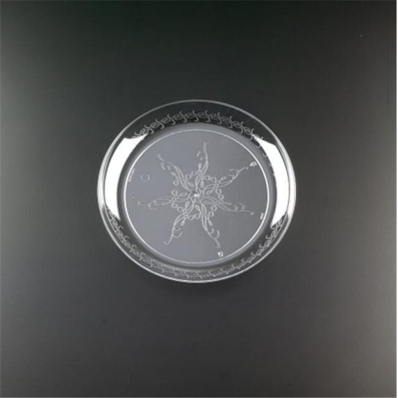 EMI Yoshi EMI-CC7 Caterers 7.5 in. Round Clear Salad Plate - Pack of 240