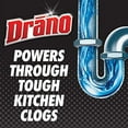 Drano Kitchen Granules Drain Clog Remover and Cleaner, Unclogs blockage