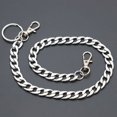 thumbnail image 4 of Long Metal Wallet Chain Leash Pant Jean Keychain Ring Clip Men‘s Hip Hop Stainless Steel Jewelry, 4 of 7