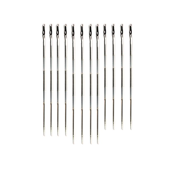 Wosthever Agujas de coser a mano, cola dorada, colgante lateral, doble agujero, cosas similares a agujas, herramientas de costura con agujero Artesanía Tipo 5