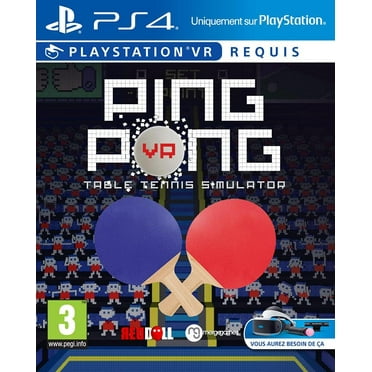 PING Pong Table Tennis Simulator VR PS4
