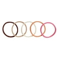 thumbnail image 2 of Goody Seamless Elastics, for Thicker Hair, Ponytail Holder, Warm Color Assortment, 10 Ct, 2 of 5