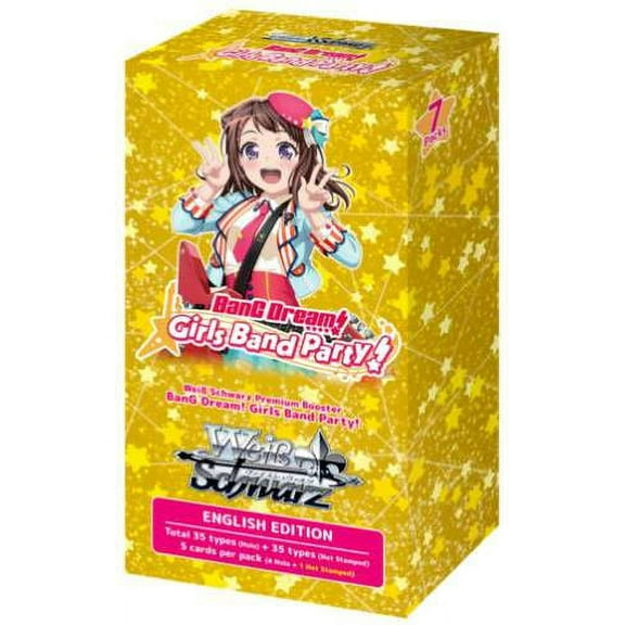 Weiss Schwarz Premium Booster BanG Dream! Girls Band Party! Box