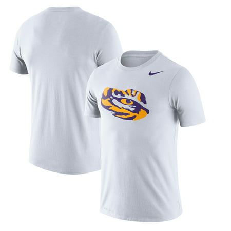 LSU Tigers Nike Legend Logo Dri-FIT Performance T-Shirt - White