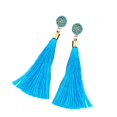 thumbnail image 2 of Soumake 1 Pair Women Earrings Anti-Rust Eye-Catching Durable Bohemia Tassels Earrings For Prom Fashion, 2 of 8