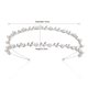 thumbnail image 2 of Diadema de boda con perlas, tocados de novia de doble banda plateada, Tiara de cristal, accesorios para el cabello para mujer, 2 of 6