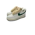 thumbnail image 4 of Nike Air Force 1 Summit White Green Big Rope Laces UK 6, 4 of 12