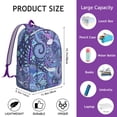 thumbnail image 5 of Paisley Multi-Use Boho Backpack - Campus Lifestyle with Device Storage, Versatile Carry Solution, Wonderful Gift for Graduates, 5 of 5