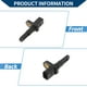 thumbnail image 4 of Sensor de temperatura del refrigerante del motor Unique Bargains No.06B905379D, 4 of 6