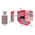 thumbnail image 6 of Badger Basket Home & Go Dollhouse Playset Travel Storage Case with Bed for 12 inch Fashion Doll, 6 of 10
