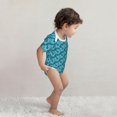 thumbnail image 4 of Daiia Seahorse Printed Unisex-Baby Short Sleeve Onesies Bodysuits Baby Climbing Clothes Soft and Comfortable Romper with Expandable Shoulder Design-18 Months, 4 of 8