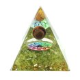 thumbnail image 1 of Pirámide de Ogan Piedra triturada hecha a mano Torre de energía Pirámide Joyas (B) Tmvgtek Oficina Multiescena Multifunción, 1 of 6