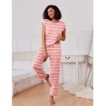 thumbnail image 2 of Ekouaer 2 Packs Pajamas for Women Set Cap Sleeve Top and Pants Soft Sleepwear Comfy Pjs Set with Pockets Loungewear, 2 of 5