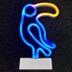 thumbnail image 5 of Luz de noche de luz de neón LED con forma de pájaro carpintero para decoración del hogar, 5 of 8