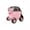 A-Pink, variant on Car Shape Water Bottle with Straw, Plastic Drinking Cup for Summer Outdoor Activities, Sliding Lid Sports Hydration Container