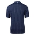 thumbnail image 3 of Men's Cutter & Buck  Navy PGA TOUR Volunteers Big & Tall Virtue Eco Pique Tile Print Recycled Polo, 3 of 3