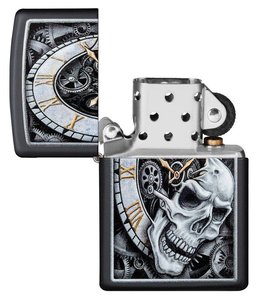 Zippo Lighter Skullshroom Design 49786 zippo Original USA