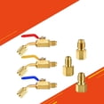 thumbnail image 1 of Adaptador de bomba de vacío Macarena de 1/4 pulgadas para R134A R410A R22 y R12, 1 of 8