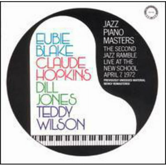 Eubie Blake - Jazz Piano Masters - Jazz - CD