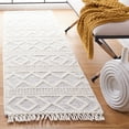 thumbnail image 2 of SAFAVIEH Vermont Wichita Aztec Runner Rug, Ivory/Blue, 2'3" x 8', 2 of 8
