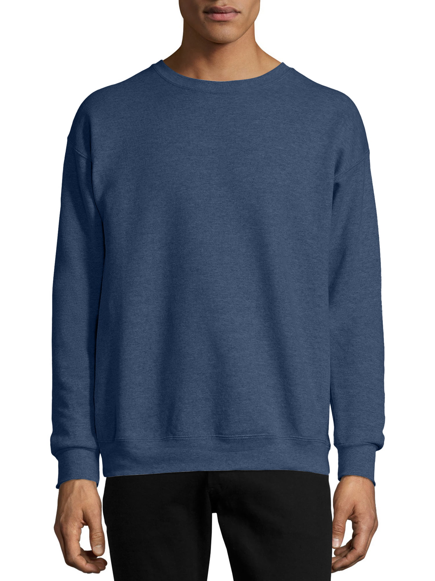 Hanes - Hanes Men's and Big Men's Ecosmart Fleece Sweatshirt, up to ...