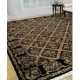 thumbnail image 1 of Wali Bhaktari Black/Gold Rug, 9'1" x 12'2", 1 of 7