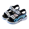 thumbnail image 3 of Karoyedx Toddler Sandal Kids Boys Summer Sports Sandals Hiking Beach Outdoor Open toe Sports Sandals for Kids Green Size,8, 3 of 7
