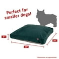 thumbnail image 3 of Majestic Pet | Villa Velvet Shredded Memory Foam Rectangle Pet Bed For Dogs, Removable Cover, Marine, Small, 3 of 6