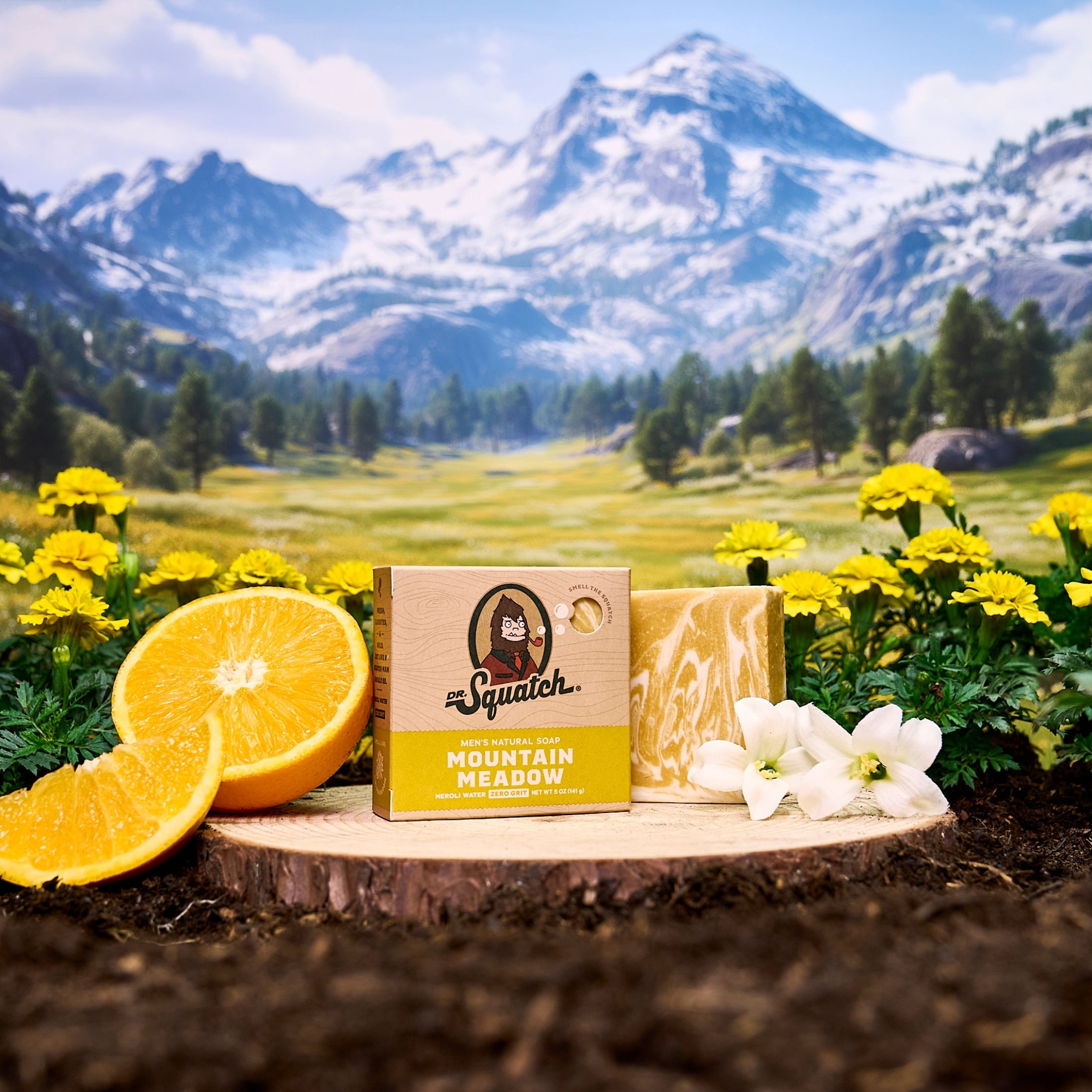 Dr Squatch - Mountain Meadow Bar Soap