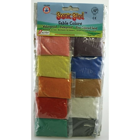 UPC: 0036061044509 | Activa Scenic Sand Set Twelve 1 oz. Pouches