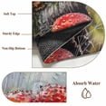 thumbnail image 6 of 6'x9' Area Rugs, Mushroom Indoor Outdoor Area Rug for Living Room Bedroom, Vintage Watercolor Oil Painting Botanical Washable Bathroom Rugs Kitchen Floor Carpet Mats Home Decor Aesthetic, 6 of 8