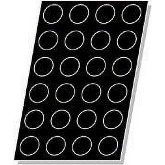 Flexipan Muffin 4.22 Oz, 73mm Dia x 40mm Deep 2-3/4" Dia x 1-9/16" Deep, 24 Cavities