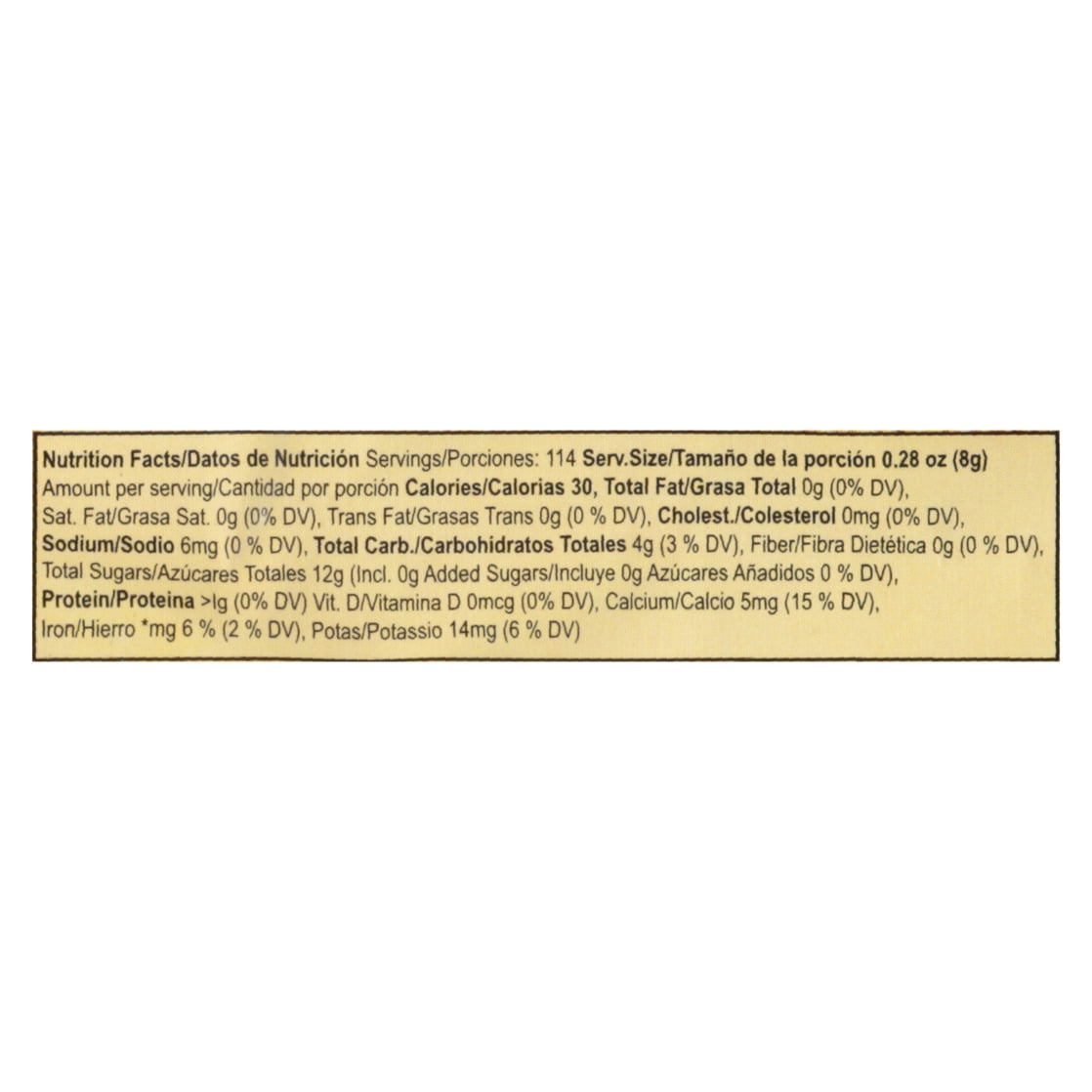 (4 pack) Iberia Del Tropico Oro 100% Brown Sugar, 32 oz