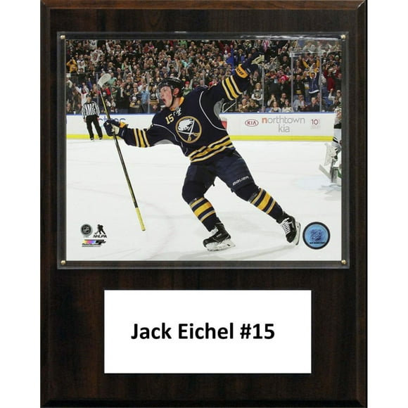 C&I Collectables 1215EICHEL LNH Plaque de Joueur Buffalo Sabres 12"x15 Pouces Jack Eichel