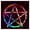 B 50x50cm, variant on lanema 3 Sizes Option Tarots Table Altar Cloth Mysterious Board Game Mat Pendulums Divinations Tablecloth Board Game Card Pad