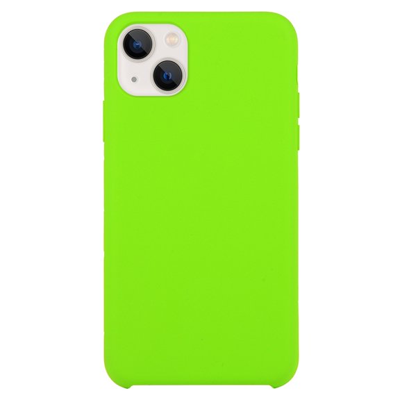 Solid Silicone Phone Case For iPhone 15 Plus