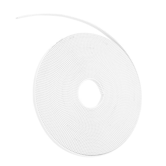 Synchronous Belt White Non Slip 3D Printer Timing Belt Timing Cogged Toothed Strip Drive Belt for Conveyor Pack