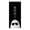 A001- Black (L), variant on Halloween Door Decorations, Halloween Ghost Decorations, Halloween Party Decor, Outdoor Halloween Decorations, 71X35 Inch Black Boo Ghost with Sunglasses Vertical Banner, Suitable