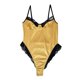 thumbnail image 4 of Gibobby Sujetador De Encaje Para Mujer Ropa Lencería para Mujer Encaje Interior Halter Chemise V Cuello Camisón Sexy Ropa de Dormir Camisón Malla(Dolado, G), 4 of 5