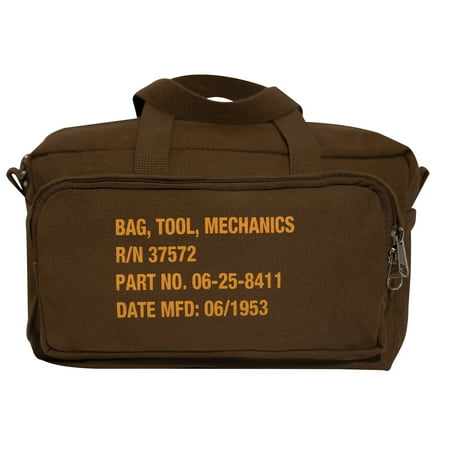 

Rothco G.I. Type Zipper Pocket Mechanics Tool Bag With Military Stencil