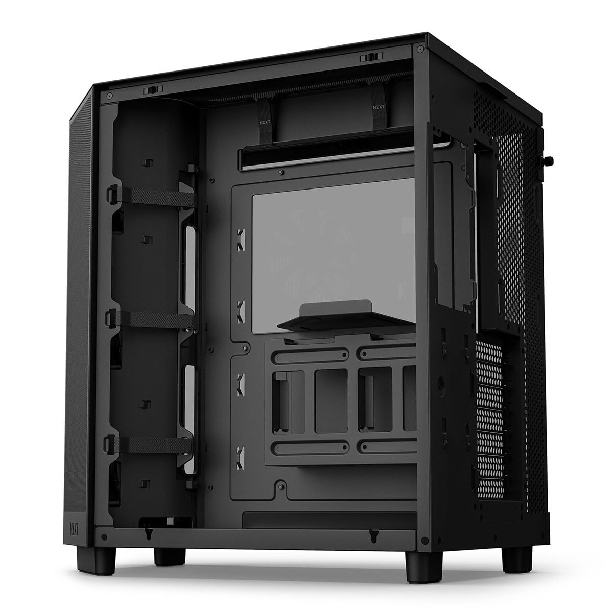 PCケース NZXT H6 Flow RGB Black NZXT H6 FLOW RGB Compact Dual-Chamber Mid-Tower Airflow Case
