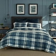 thumbnail image 3 of Nautica Crossview Plaid Reversible Full/Queen Comforter Set in Navy, 3 of 3