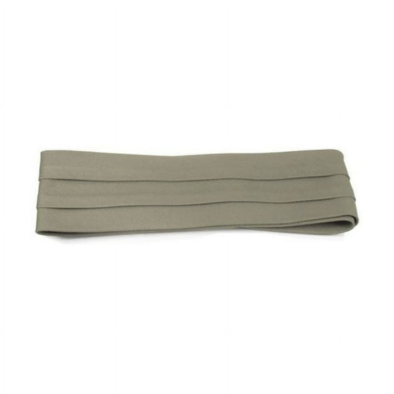 Cotton Twill 3-Pleat Pug Hat Band - Khaki - ONE SIZE FITS MOST - Khaki