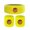 Yellow, variant on Jkung 1 Set Kids Sports Headband Wristband Ball Embroidery Stretch Breathable Sweat Absorbing Boys Girls Knitted Basketball Volleyball Wrist Protector Sweatband