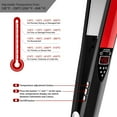 thumbnail image 3 of Professional Hair Straightener with 1.5-Inch Ceramic Plates, Digital Flat Iron with Adjustable High Heat (up to 480°F) for Salon-Quality Results, 3 of 8